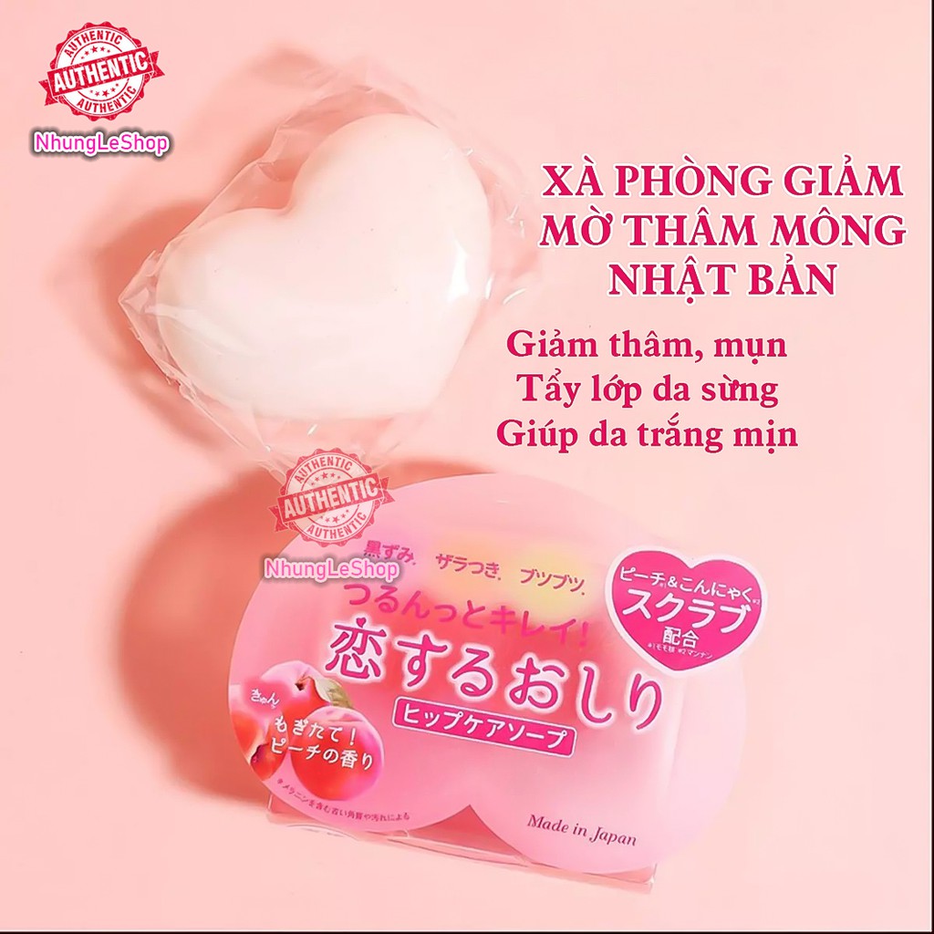 Xà Phòng Làm Trắng &amp; Giảm Thâm Mông Pelican Nhật Bản