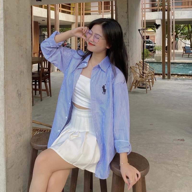 Áo croptop mút ngực Ulzzang (ảnh thật)