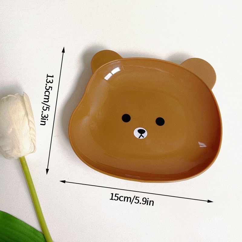 Khay Đựng Thức Ăn Hình Hoạt Hình Đa Năng