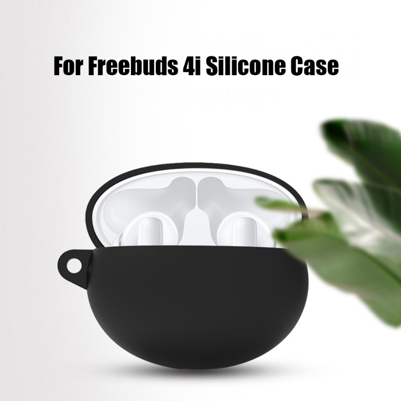 Vỏ bảo vệ hộp sạc tai nghe huawei freebuds 4i chống rơi chất liệu silicon cao cấp tiện lợi dễ sử dụng