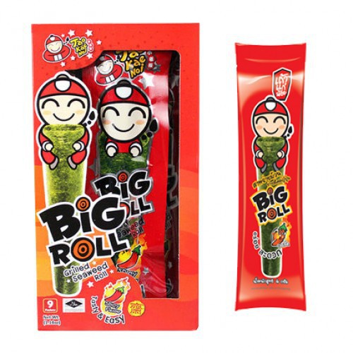 [Hộp 6 gói] Snack rong biển ăn liền TaoKaeNoi BIG ROLL (3,6g/gói)