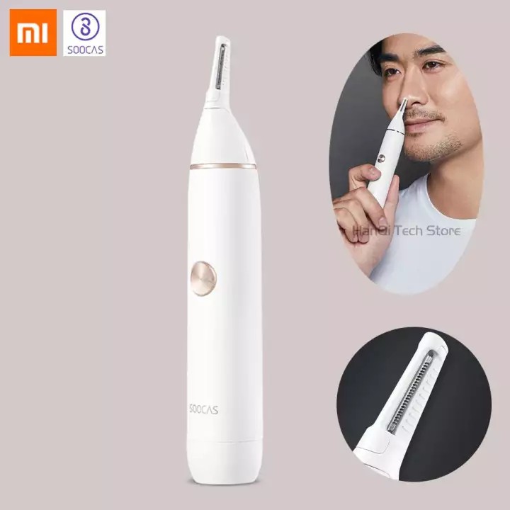 Máy tỉa lông mũi Xiaomi Mijia Soocas chống thấm nước IPX5 thiết kế không dây an toàn tiện dụng