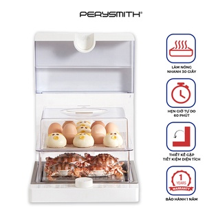 Nồi hấp điện 2 tầng đa năng yunikly gx-s101a 10,8 lít, xửng hấp inox gập đôi đa năng tiện lợi, hàng chính hãng