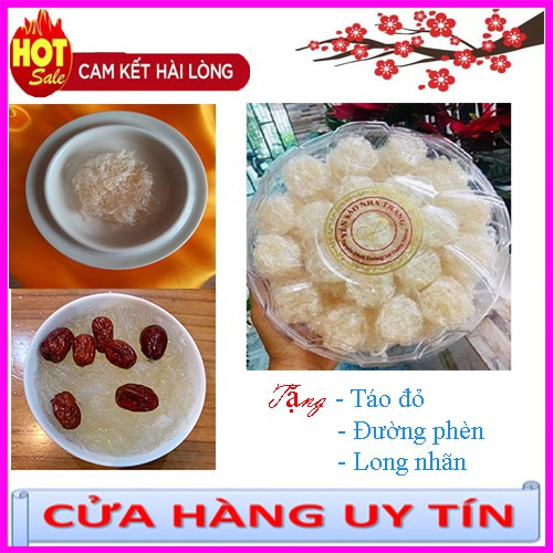 Tổ yến sào tinh chế 3 viên Baby tiện lợi dễ dùng Tặng táo đỏ, đường phèn, hạt chia