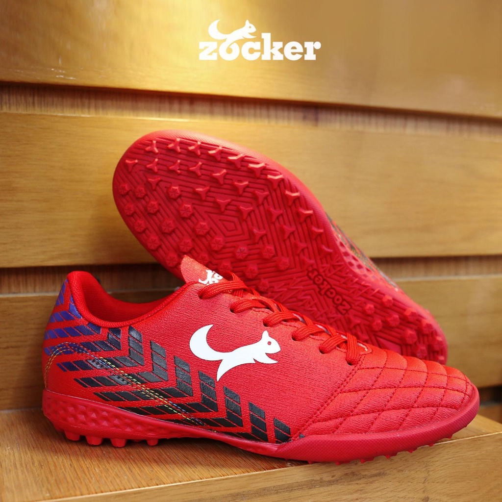 Giày Đá Bóng Zocker ZTF SPACE 2001 Red - Tặng kèm quà ngẫu nhiên