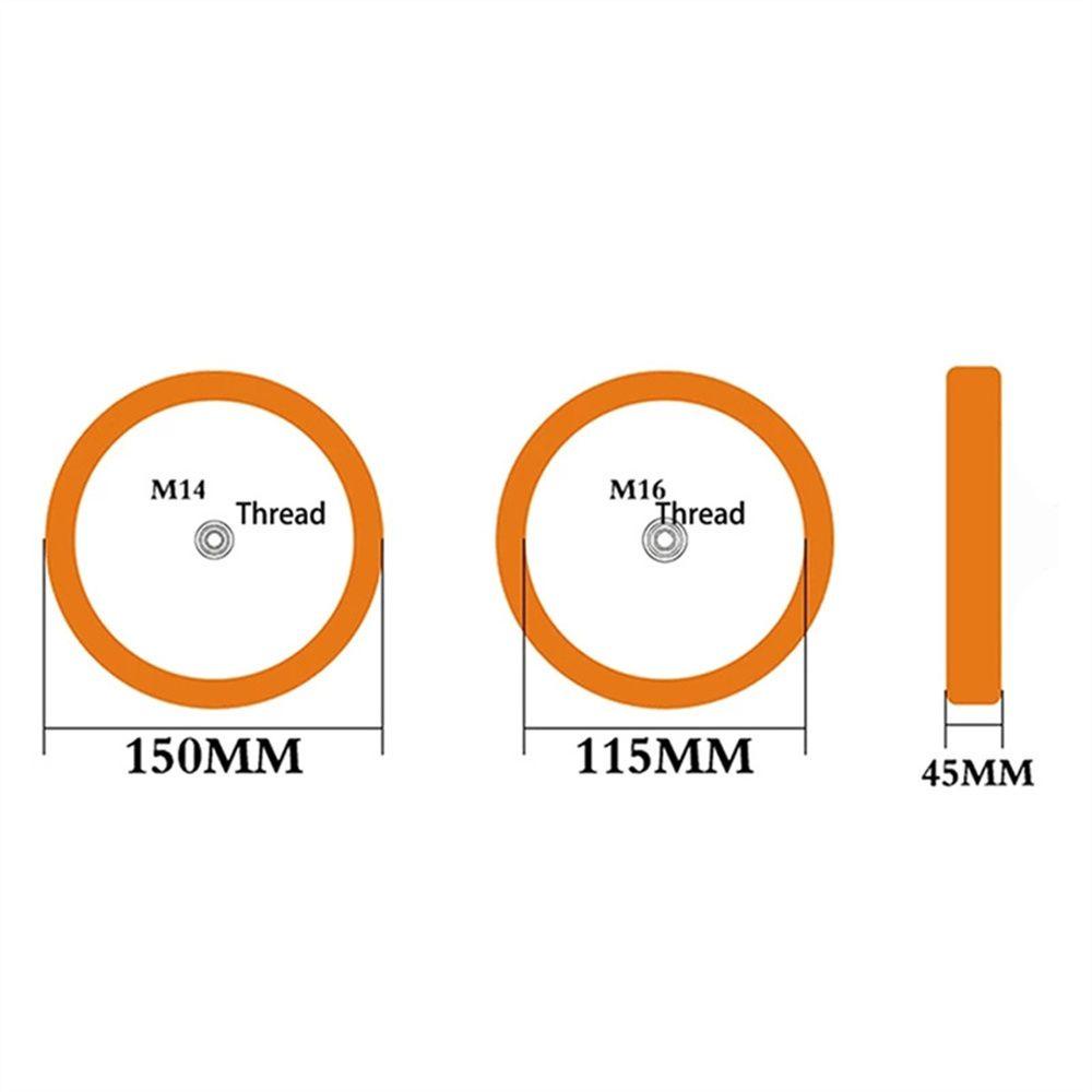 Miếng Đệm Đánh Bóng Xe Hơi M14 M16 Chuyên Dụng