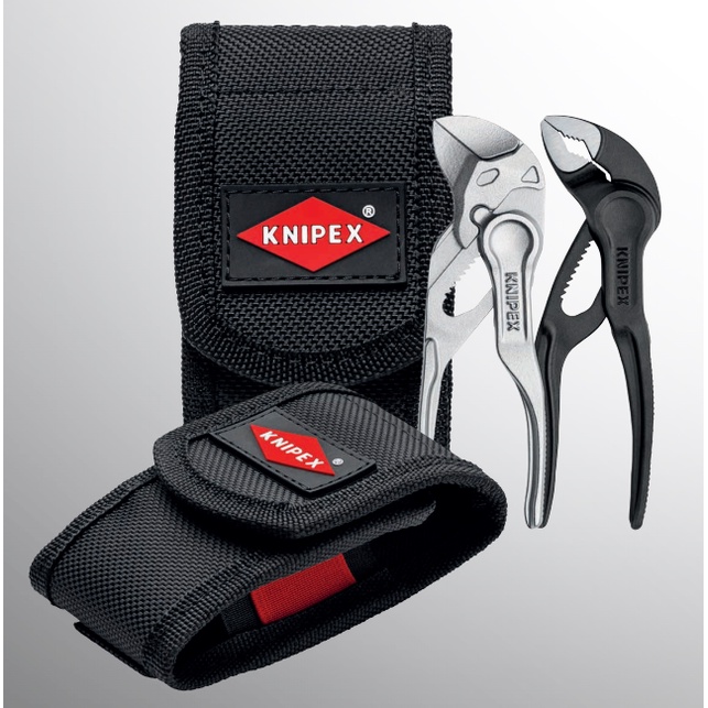 Bộ Sản Phẩm Kìm Knipex XS 86 04 100 và 87 00 100 Trong túi đeo