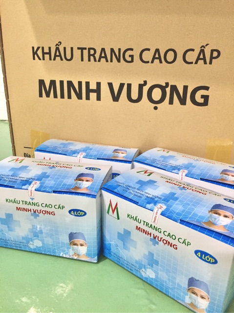 KHẨU TRANG Y TẾ 4 LỚP 50 CÁI | BigBuy360 - bigbuy360.vn