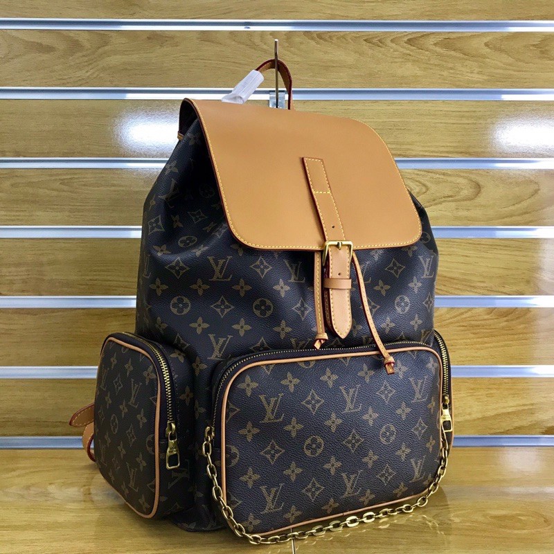 Balo thời trang Unisex Louis Vuitton Trio LV da thật cao cấp mẫu bán chạy nhất mọi thời đại