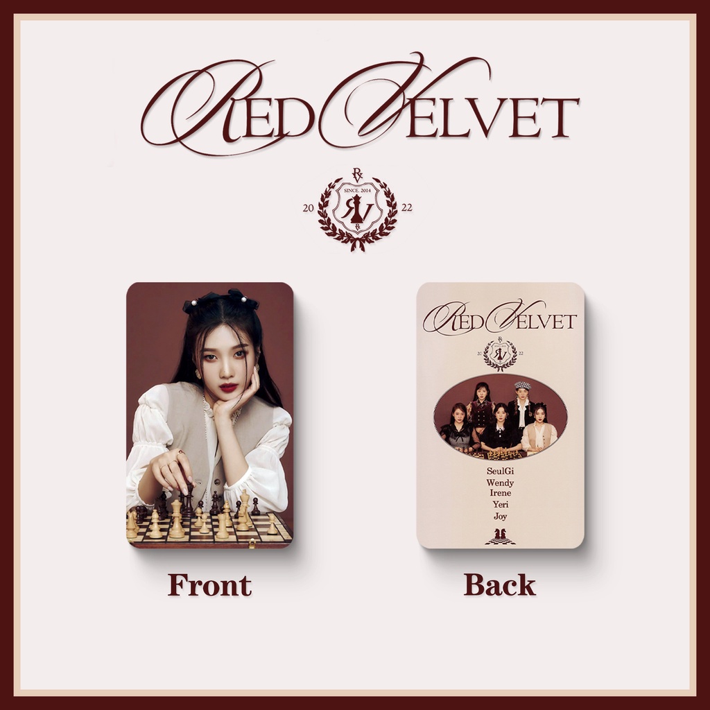 Red Velvet 2022 SEASON'S GREETINGS Photocard Official Card