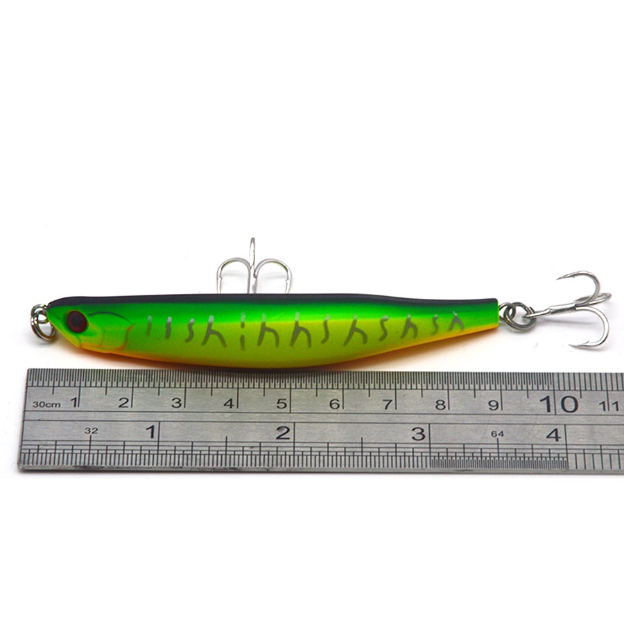 Mồi câu cá giả với 3 lưỡi móc câu chuyên dụng 8.1g 9cm