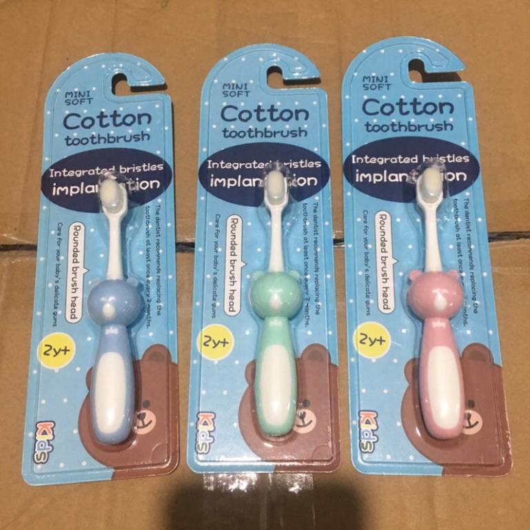 Bàn chải đánh răng xuất Nhật mềm mại cho bé 1-3 tuổi PK Tkutrang