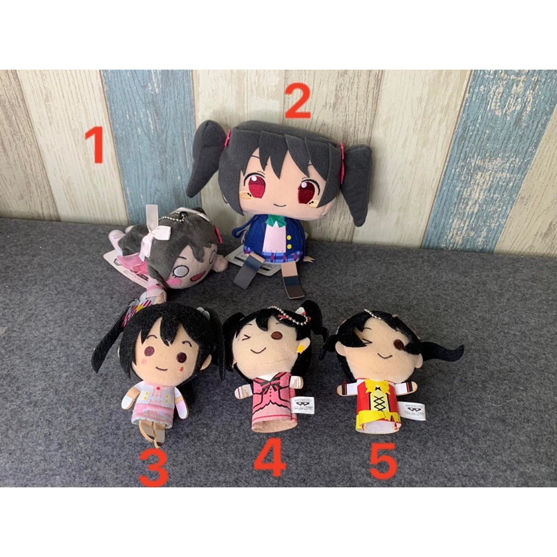 [Banpresto] Móc chìa khoá bông mini nesoberi plush rối ngón tay Muse Love Live School Idol dễ thương chính hãng Nhật Bản