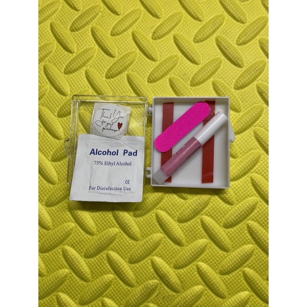 Combo làm nail box hộp vuông có dán keo