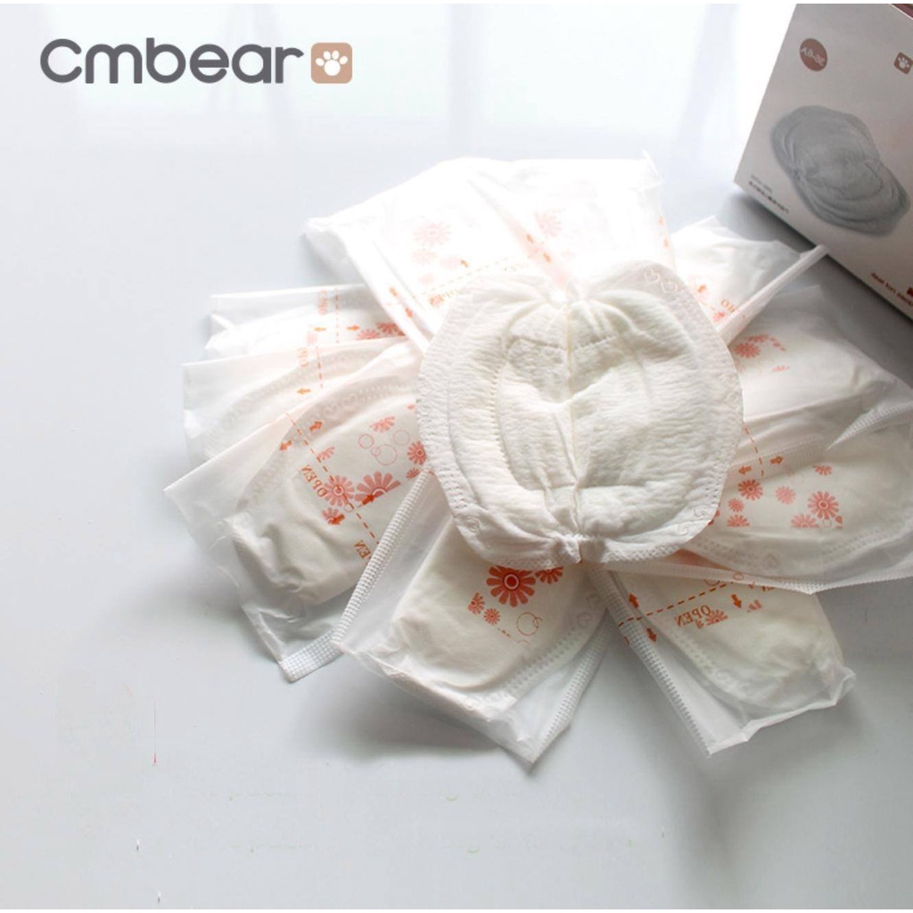 108 Miếng lót thấm sữa CMBEAR siêu chống thấm, chống tràn, siêu tiết kiệm