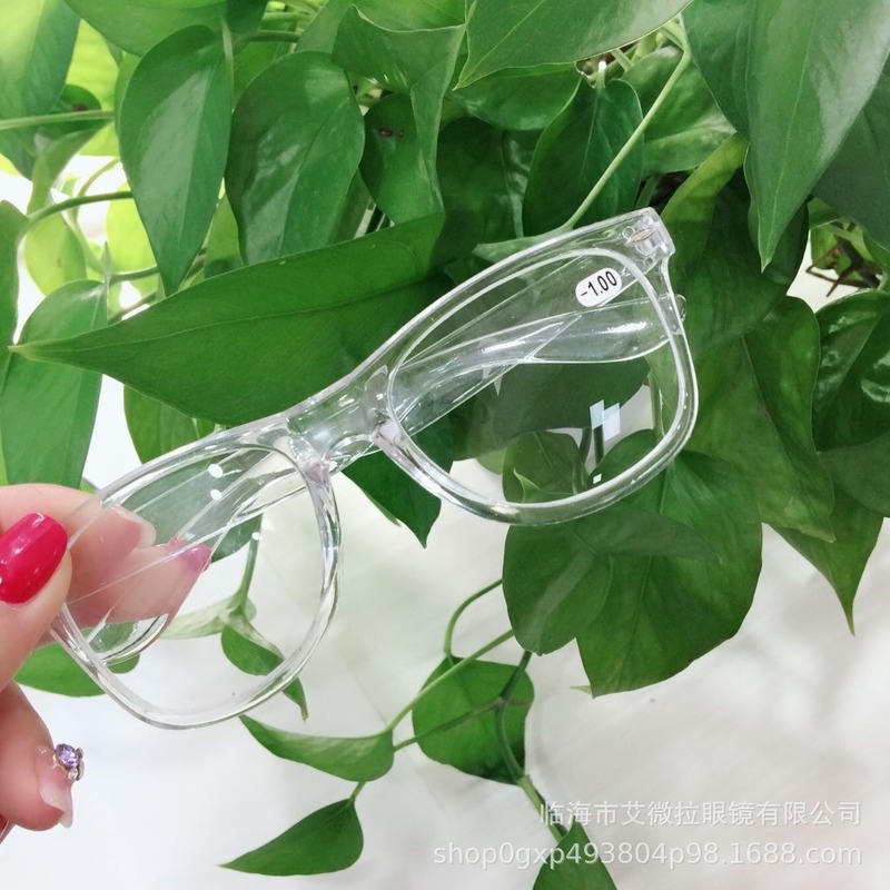 Ánh Sáng Xanh 0°- 600° Thời Trang Mắt Kính Gọng Vuông Phong Cách retro
