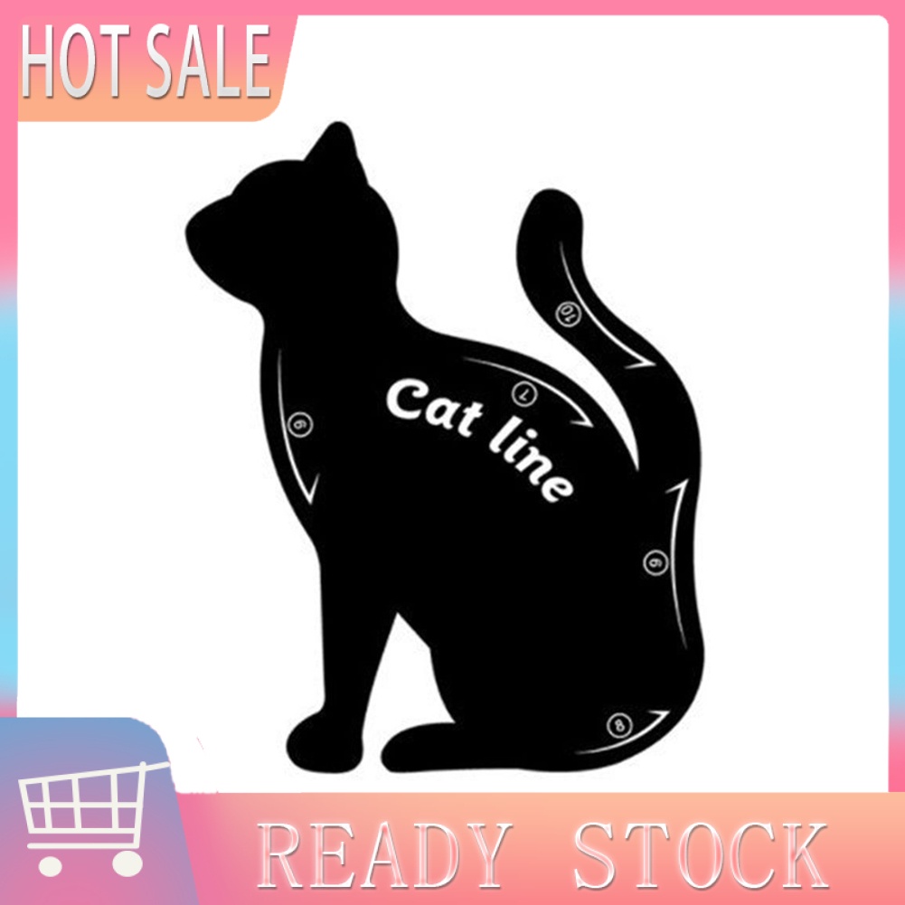 1 cặp khuôn kẻ mắt trang điểm làm đẹp tiện dụng
