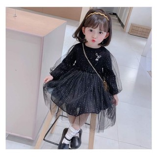 Váy công chúa tay phồng xinh xắn cho bé gái 10-20kg