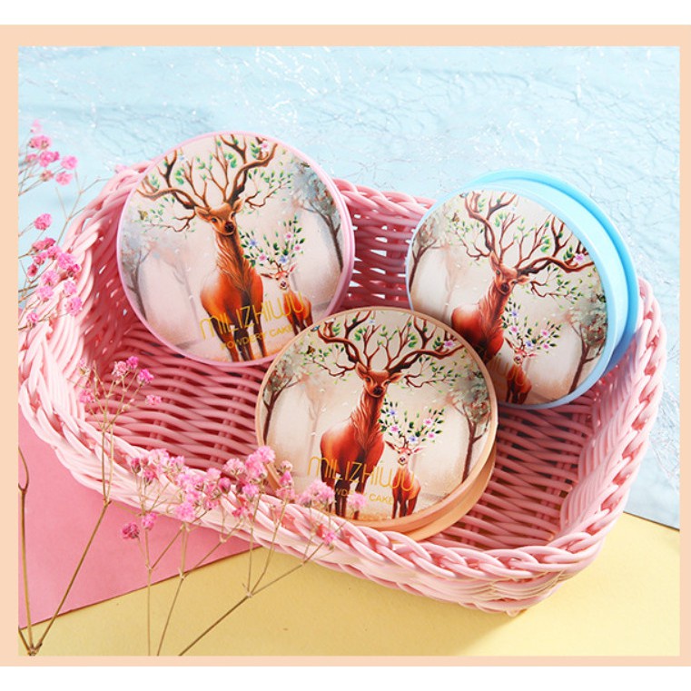 Phấn Nền Dạng Nén Milizhiwu Hươu Auth Nội Địa | BigBuy360 - bigbuy360.vn