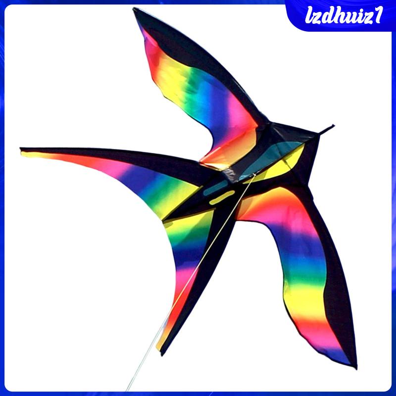 Diều Hình Chim Én Nhiều Màu Sắc Dễ Bay Cho Các Hoạt Động Ngoài Trời