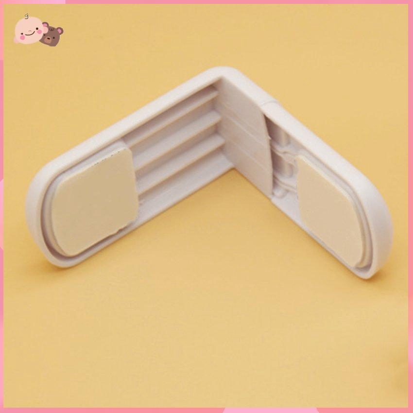 Khóa cố định ngăn cửa tủ/ cửa kéo thiết kế vuông góc tiện dụng