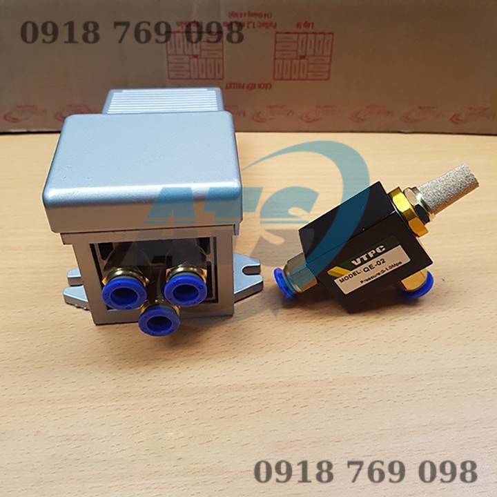Bộ bàn đạp 4F 210-08 và van xả nhanh khí nén QE-02