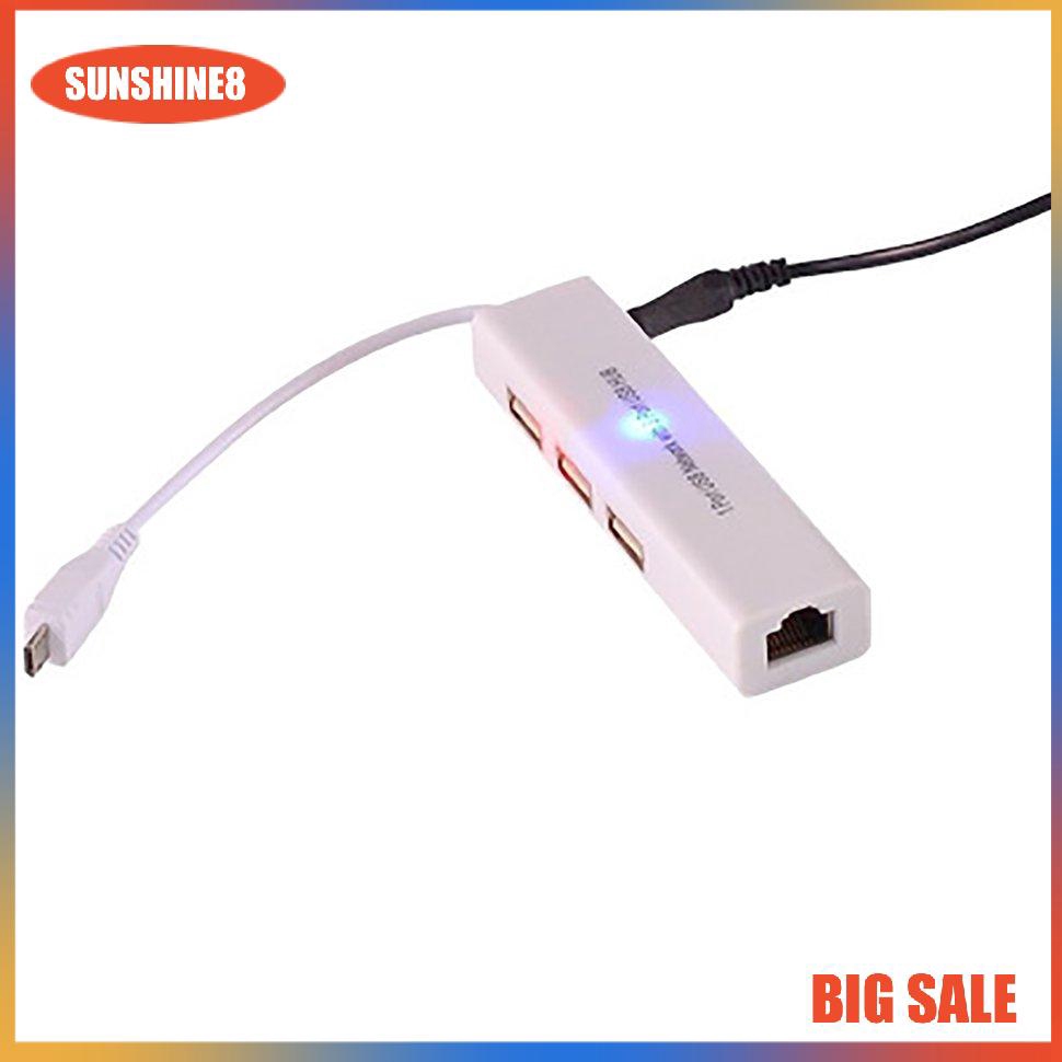 Bộ Chia 3 Cổng Micro Usb 2.0