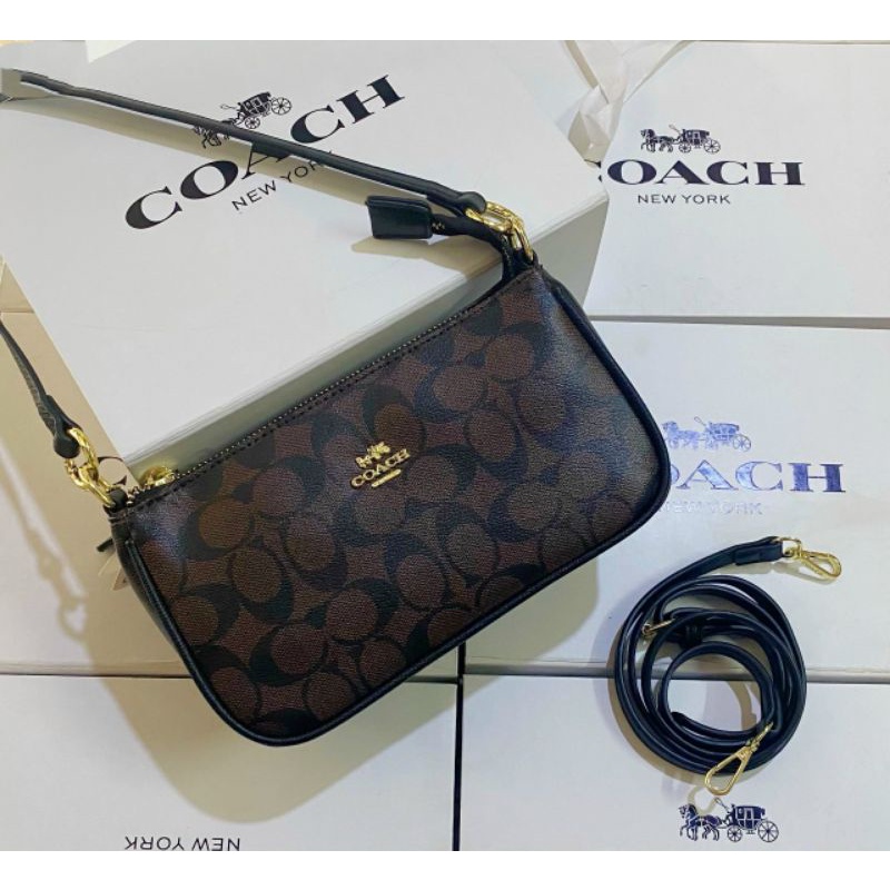 TÚI CHỮ C DÁNG THUYỀN KẸP NÁCH SIZE 22CM