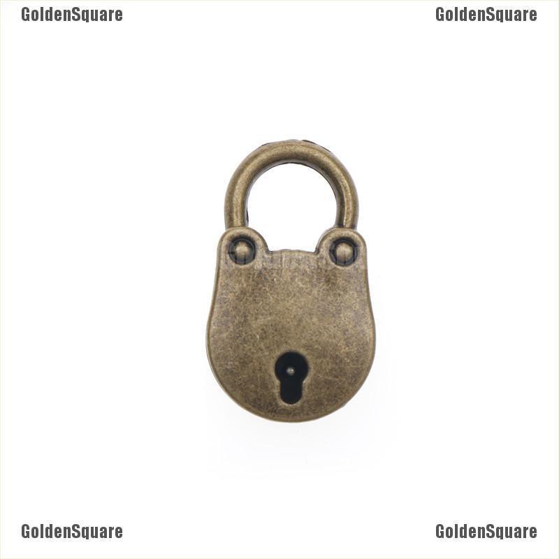 Ổ Khóa Hành Lý Mini Bằng Kim Loại Màu Sắc Cổ Điển