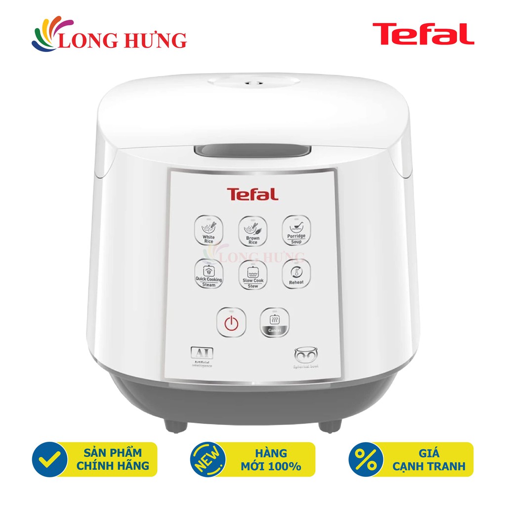 Nồi cơm điện tử Tefal 1.8 lít RK732168 - Hàng chính hãng