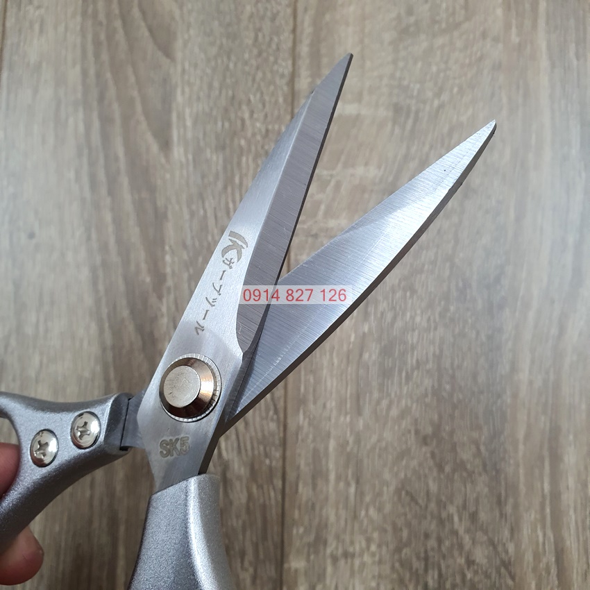 Kéo cắt gà thực phẩm cỡ lớn hãng KAPUSI Nhật Bản nhiều màu sắc, Bảo hành 12 tháng Kouritsu Official Store
