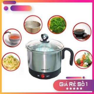 Ca nếu mì inox hapycal 1,6 lit - ca nấu mì mini