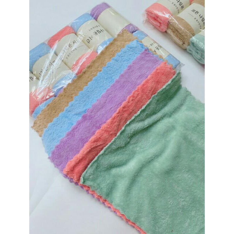 Khăn bông lau tay size 30*50cm