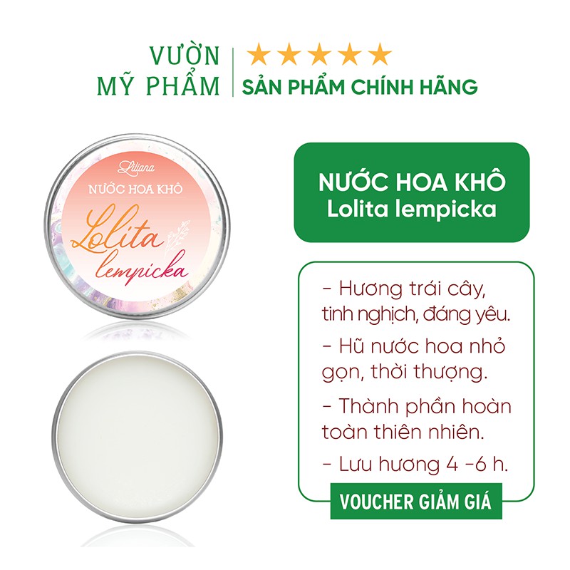 Nước Hoa Khô Thơm Liliana - Hương thơm theo tính cách nàng | BigBuy360 - bigbuy360.vn