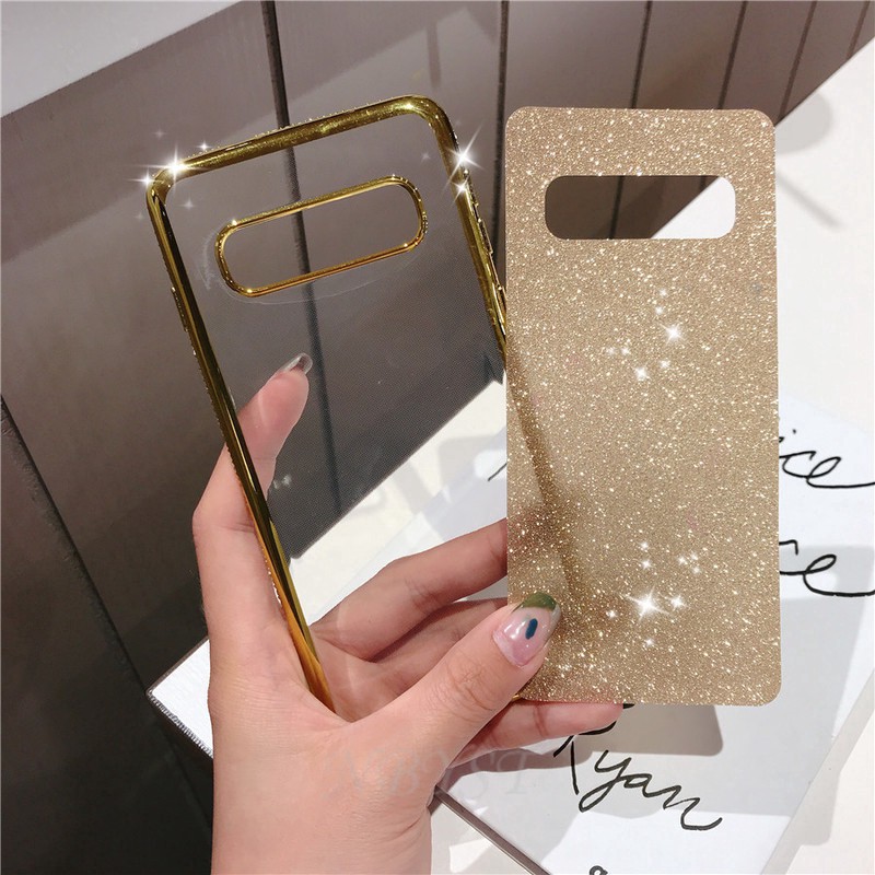 Ốp điện thoại TPU mềm đinh đá giả lấp lánh cho Samsung Galaxy S10 Plus S10e S10 5G M10 M20 M30 M30S | BigBuy360 - bigbuy360.vn