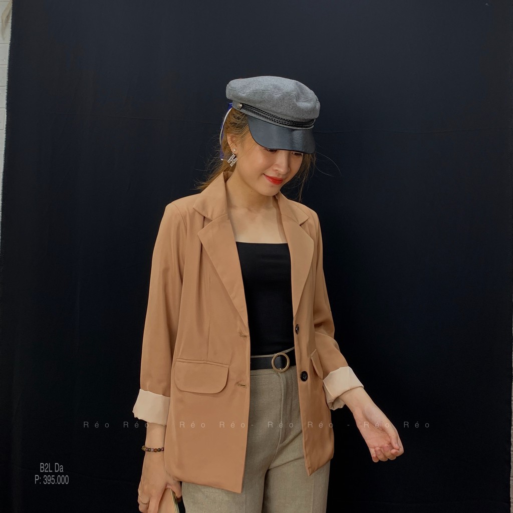 Blazer 2 lớp lót lụa cao cấp,cực kỳ mát, mềm mại và trẻ trung | BigBuy360 - bigbuy360.vn