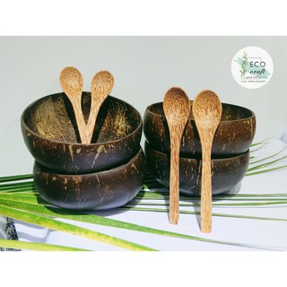 Bát gáo dừa - coconut bowl eco craft
