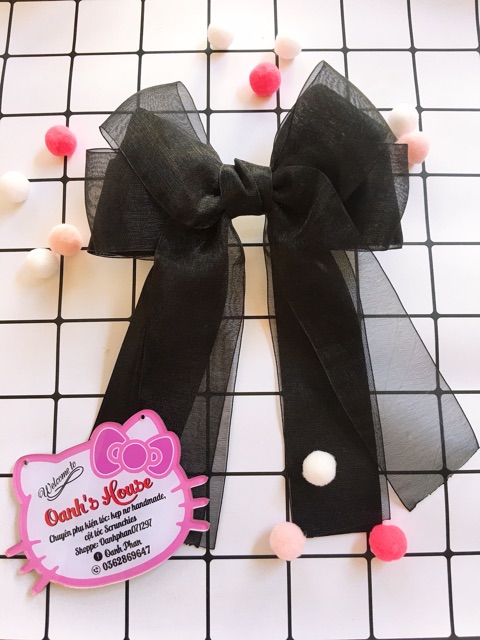 Kẹp nơ voan phối