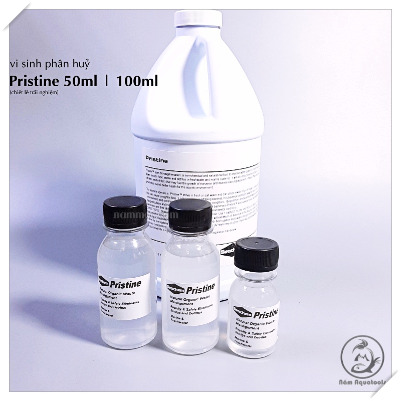 SEACHEM - Pristine  - Vi Sinh Phân Huỷ Cao Cấp Dành Cho Bể Cá Thuỷ Sinh