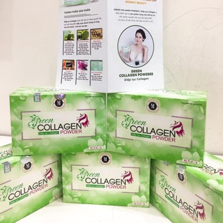 ☘️DIỆP LỤC COLLAGEN☘️GREEN COLLAGEN POWER - bí quyết cho sắc đẹp, sức khỏe và sinh lý nữ ☘️1 hộpx30góix3g [CHÍNH HÃNG]
