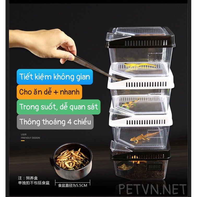 HỘP thông minh TÁCH BABY, NUÔI PET BABY, PET NHỎ.