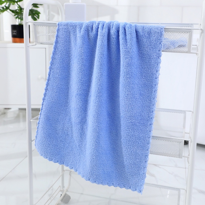Khăn tắm Hàn Quốc, khăn tắm lông cừu 35x75cm siêu mềm siêu thấm nước - Elliver