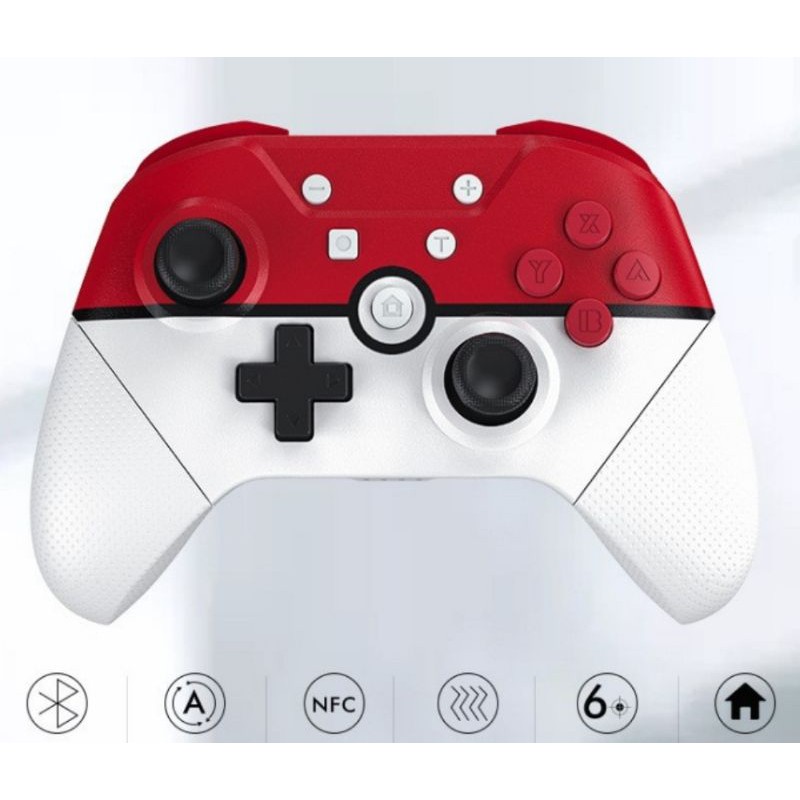 Tay cầm chơi game Nintendo Switch pro controller hãng AOLION - Full tính năng WAKE UP, NFC, TURBO