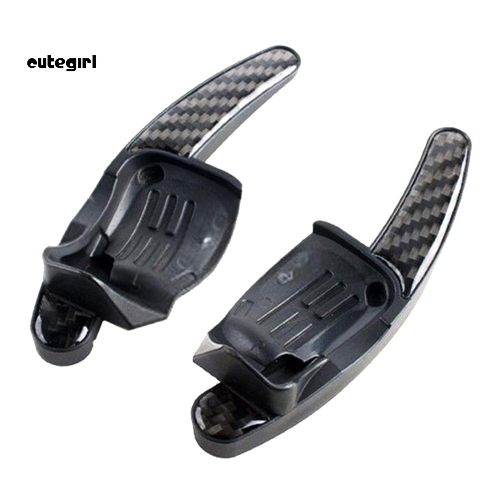 Bộ 2 vỏ bọc lẫy chuyển số bằng sợi carbon cho xe oto Golf 6 GTI R20 Cool R36 CC