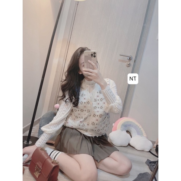 BÁN SỈ SÉT ÁO GHILE LEN HOA NHÍ + SƠ MI REN CHO NỮ | BigBuy360 - bigbuy360.vn