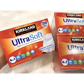 Giấy thơm quần áo Kirkland Ultrasoft 250 miếng.