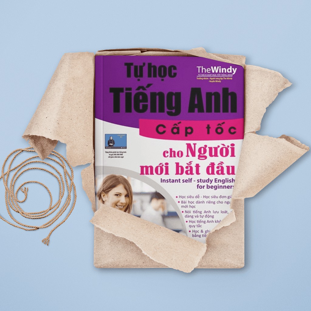 Sách - Tự Học Tiếng Anh Cấp Tốc Cho Người Mới Bắt Đầu: Instant Self - Study English For Beginners (Học Cùng App MCBOOKS)