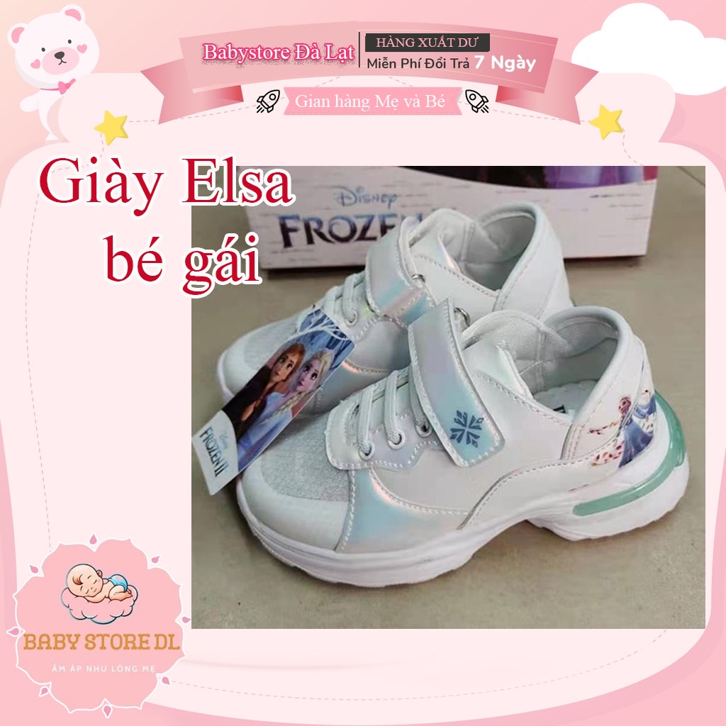 Giày elsa Disney độn đế