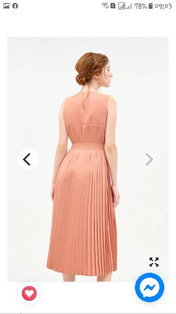 Váy midi form rộng size M hãng marc