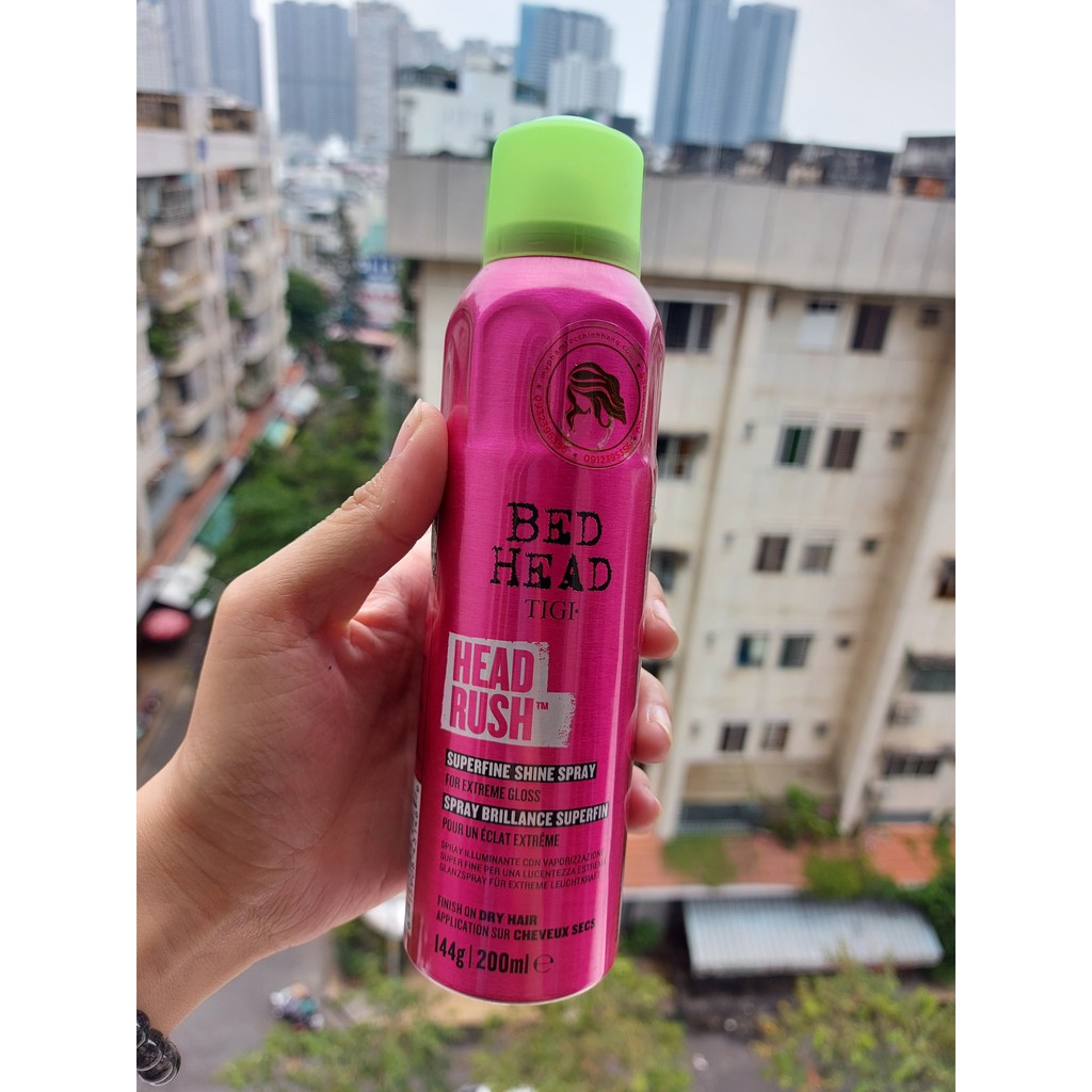 XỊT SIÊU BÓNG TIGI HEADRUSH 200ML